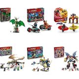 LEGO Ninjago Seti 485 (71847 + 71838 + 71826 + 71809 + 71843 + 71834)
