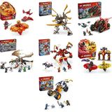 LEGO Ninjago Seti 589 (71823 + 71821 + 71844 + 71809 + 71812 + 71826 + 71811)