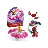 LEGO® NINJAGO® Sora’nın Ejderha Spinjitzu Topacı 71824 - 6 Yaş ve Üzeri Çocuklar için 2 Ninja Minifigürü İçeren Oyuncak Yapım Seti (56P)