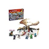 LEGO ® Ninjago® Usta Ejderha Egalt 71809 - 8+ Çocuklar Için Yaratıcı Oyuncak Yapım Seti (532P)
