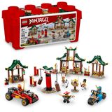 Lego NINJAGO Yaratıcı Ninja Tuğla Kutusu 71787, Oyuncak Saklama, Dojo Yapmak İçin Tuğlalar, Ninja Araba, Motosiklet, 6 Minifigür ve Daha Fazlası, Çocuklar için Oyuncaklar 5 Plus