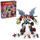 LEGO® NINJAGO® Zane’in Ultra Kombo Mech’i 71834 - 9 Yaş ve Üzeri Çocuklar için 4’ü 1 Arada Yaratıcı Oyuncak Yapım Seti (1187 Parça)
