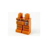 LEGO Orjinal Aksesuar Minifigür Minifigure Legs Bacak Koyu Turuncu Cep Saat Kemer Pantolon 1 Adet