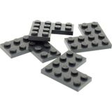 LEGO Orjinal Custom Aksesuar Creator Plate Corner 4 X 4 Düz Köşe Tuğla Koyu Gri
