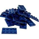 LEGO Orjinal Moc Custom Aksesuar Creator Plate 2 X 4 Düz Tuğla Lacivert