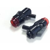 LEGO Orjinal Moc Custom Minifigür Weapon Akseusar Star Wars Siyah Blaster 2 Adet Gönderilecek