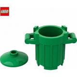 LEGO Orjinal Parçalar: Çöp Kovası Yeşil Renk, Green Trash Can Mini Moc