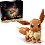 LEGO Pokémon Eevee 587 Parça 18+ Yaş Duruşu Ayarlanabilir Figür Içeren Yapı Oyuncağı 72151 - Standart