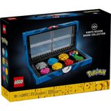 LEGO Pokémon Kanto Bölgesi Rozet Koleksiyonu 40892 - Yetişkinler Için Koleksiyonluk Model Yapım Seti (312 Parça)