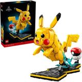 LEGO Pokémon Pikachu ve Poké Topu 2050 Parça 18+ Yaş Duruşu Ayarlanabilir Figür Içeren Yapı Oyuncağı 72152 - Standart