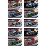 LEGO Speed Champions Formula1 10 Set Sets (77242 - 77251) 100 Parça Yaratıcı Bloklar Hediyelik Tipi Kız Çocuk İçin
