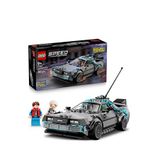 Lego Speed Champions Geleceğe Dönüş’ten Zaman Makinesi 357 Parça 9+ Yaş Yapı Oyuncağı T00077256