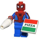LEGO Spider-Man 2024 Mikro Yapılar - (Day 1) - Spider-Man With Pizza Box