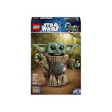 Lego Star Wars Grogu Mandalorlu Çırak 10+ Yaş 1200 Parça Dekoratif Star Wars Sergileme Modeli Yapı Oyuncağı 75446