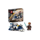 LEGO Star Wars: Klon Savaşları Plo Koon'un Jedi Starfighter Mikro Savaşçısı 75400-6 Yaş ve Üzeri Çocuklar I... + 3 LEGO