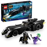 LEGO Super Heroes 76224 Batmobile: Batman vs. The Joker Chase | Silahlı ve Sürücü Kokpitli Siyah Araç, Süper Kahraman Oyun Seti, 8+ Yaş Erkek ve Kız Çocuklar için Hediye, 438 Parça