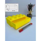 LEGO Tasarımlı Mini Çekmece 4x2 Masaüstü Düzenleyici Dekoratif Saklama Kutusu