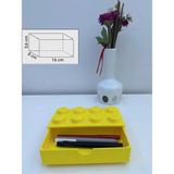 LEGO Tasarımlı Mini Çekmece - Küçük Boy 4x2 Masaüstü Düzenleyici Dekoratif Saklama Kutusu