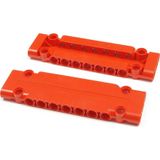 LEGO Technic Aksesuar Custom Büyük Ince Panel Plate 3 X 11 X 1 Kırmızı
