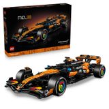 LEGO Technic McLaren MCL39 F1 Araba 42228 - Yetişkinler için V6 Motorlu 2025 Model Araba İçeren Yaratıcı Dekoratif Model Yapım Seti, Kadınlar ve Erkekler için Hediye Fikri (1675 parça)