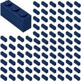 LEGO Yedek Parçalar: Brick: Duvar Parçası: 100 Adet 1x3 Lacivert 3622 - Parts: Brick: 100 Piece 1x3 Dark Blue 3622