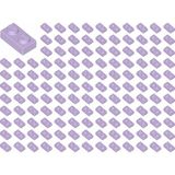 LEGO Yedek Parçalar: Plate 1X2: 100 Adet 1x2 Plate Parts Plaka Parçası Lila - Lavender 3023