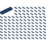 LEGO Yedek Parçalar: Plate 1x4: 100 Adet 1x4 Plate Parts Plaka Parçası Lacivert - Dark Blue Plate 3710