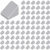LEGO Yedek Parçalar: Slope: 100 Adet 1X1X2/3 Açık Gri - Light Bluish Gray 54200