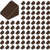 LEGO Yedek Parçalar: Slope: 100 Adet 1X1X2/3 Koyu Kahverengi - Dark Brown 54200