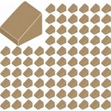 LEGO Yedek Parçalar: Slope: 100 Adet 1X1X2/3 Koyu Krem - Dark Tan 54200