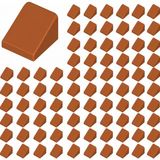 LEGO Yedek Parçalar: Slope: 100 Adet 1X1X2/3 Koyu Turuncu - Dark Orange 54200