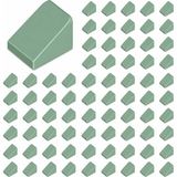 LEGO Yedek Parçalar: Slope: 100 Adet 1X1X2/3 Kum Yeşili - Sand Green 54200