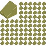 LEGO Yedek Parçalar: Slope: 100 Adet 1X1X2/3 Zeytin Yeşili - Olive Green 54200