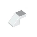LEGO Yedek ParçalarSlope 45 2 x 1 with Cutout without Stud 28192 Beyaz