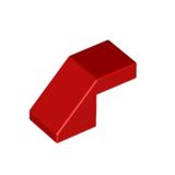 LEGO Yedek ParçalarSlope 45 2 x 1 with Cutout without Stud 28192 Kırmızı
