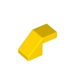 LEGO Yedek ParçalarSlope 45 2 x 1 with Cutout without Stud 28192 Sarı