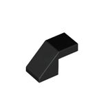 LEGO Yedek ParçalarSlope 45 2 x 1 with Cutout without Stud 28192 Siyah Renk