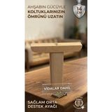 Legora Wood Design 1. Sınıf Gürgen Ağacı Ham Mobilya Kanepe Koltuk Tv Ünitesi 14 cm Ahşap Destek Ayağı