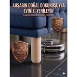 Legora Wood Design 20 cm Bohem Ham Ahşap Mobilya Ayağı Gürgen Ağacı Ahşap Mobilya Ayağı