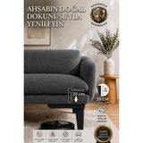 Legora Wood Design 20 cm Küt Ahşap Mobilya Ayağı Siyah | Gürgen Koltuk Kanepe Berjer Baza Tv Ünitesi Uyumlu