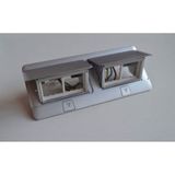 Legrand 054013 2x4 Mat Alüminyum Modül