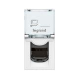 Legrand 076561 Lcs² Sistem Armada RJ45 Cat6 Utp Data Priz - 1modül - Beyaz 5 Adet