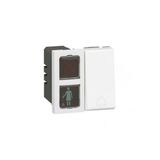 Legrand 077047 2 Modül Gösterge Lambası Zil Butonu