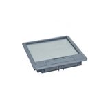 Legrand 088002 12/24 Modül Gri Plastik Standart Tip Döşeme Altı Buat için Kapak