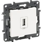 Legrand 2400Ma 768994 Raventi İnci Beyazı İkili Usb Şarj Prizi