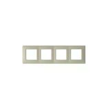 Legrand 3245067673454 767345 Salbei Bej Beşli Yatay Çerçeve
