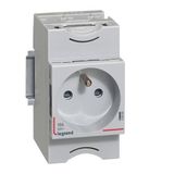 Legrand 4280 Ray Tipi Ups Prizi 10/16A 250V Ac Dın Ray Pano Prizi 2p+T Modüler Priz