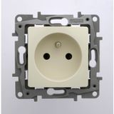 Legrand 767417 Salbei Bej Fransız Standartı Ups Topraklı Priz