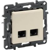 Legrand 768440 Bej Cat 6 Utp Raventi Krem 2Xrj 45 Priz