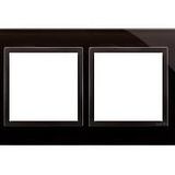 Legrand 768672 2'li Raventi Siyah Çerçeve